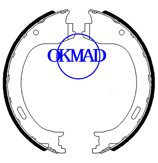 Ford F100/150 SERIES PICKUP 2WD 4WD Drum Brake shoes set FMSI:1645-S961 OEM:9L3Z-2648-A
